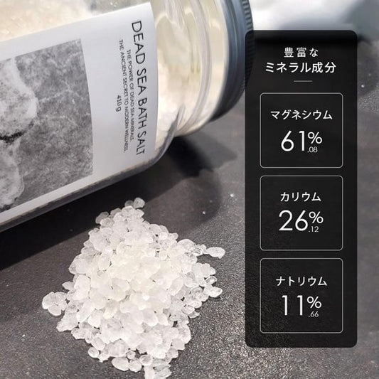 デッドシーバスソルト プレーン 410g