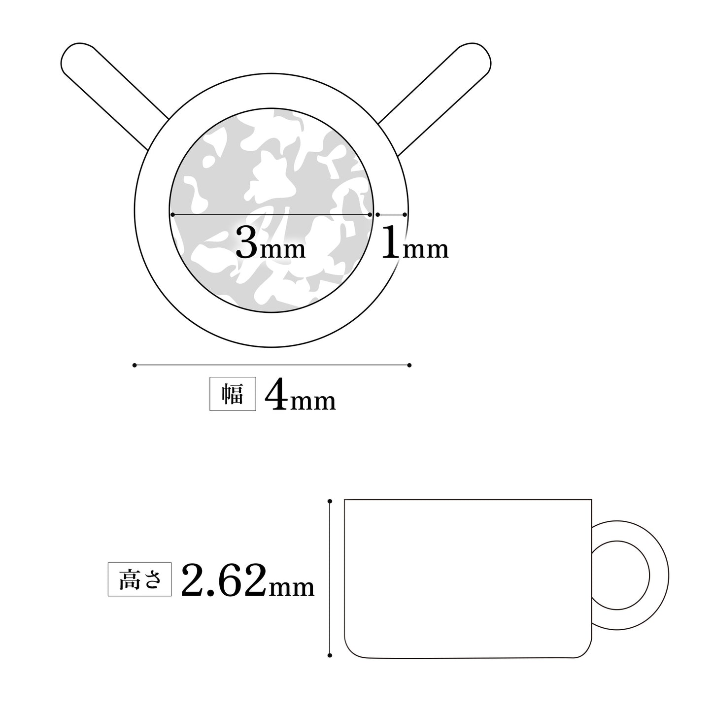 磁気ネックレス シングル ペンダント