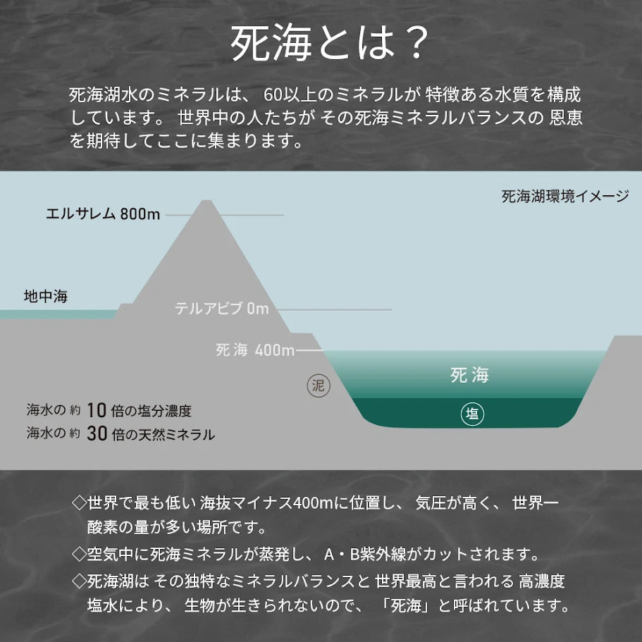 デッドシーバスソルト プレーン 410g